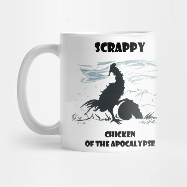 Scrappy, Chicken of the Apocalypse by ardenellennixon